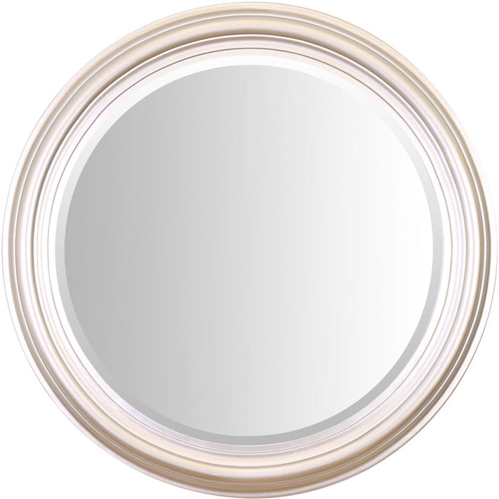 Estelle Round Mirror Champagne