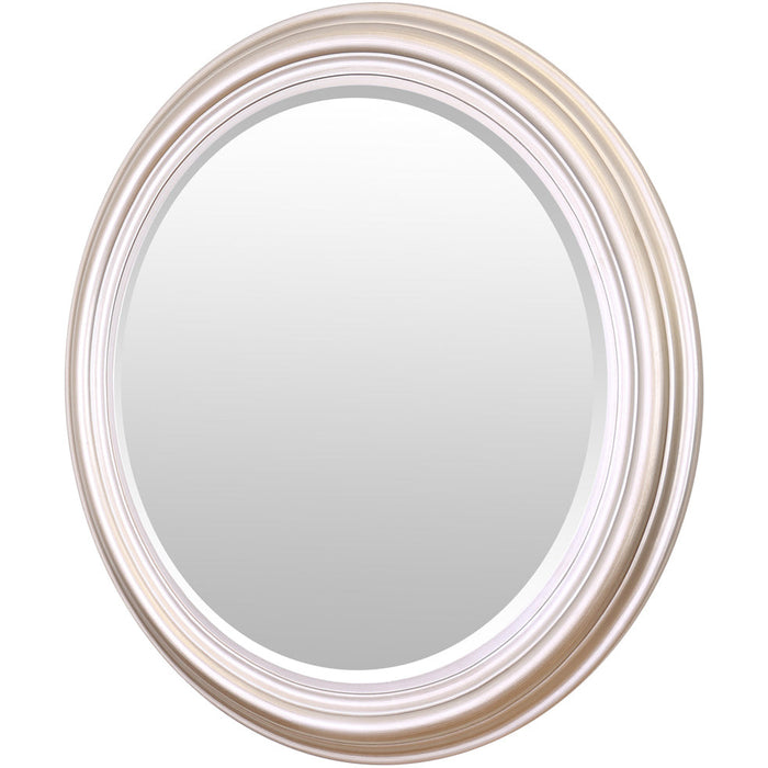 Estelle Round Mirror Champagne