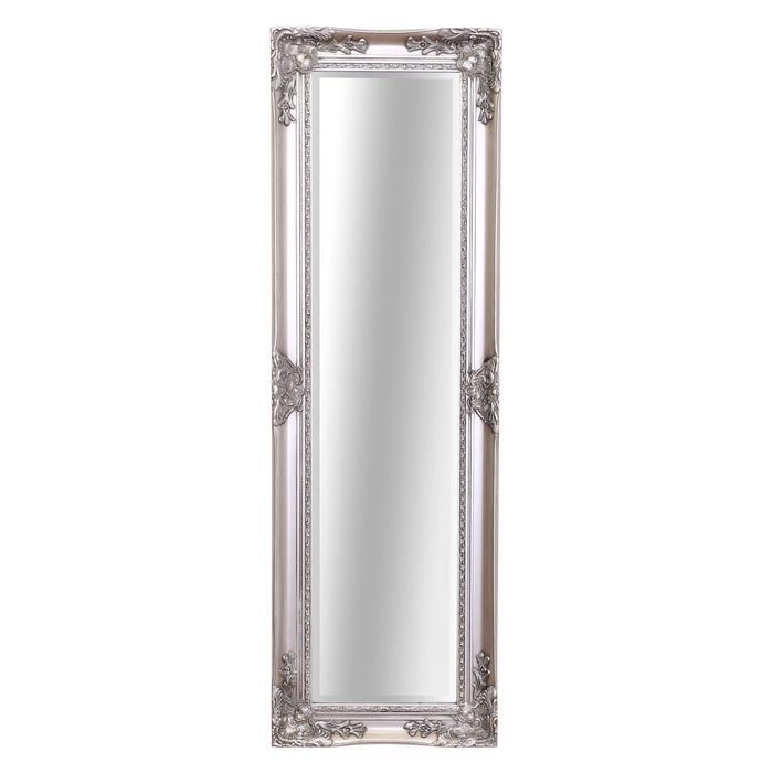 Haddon Slim Mirror Antique Silver