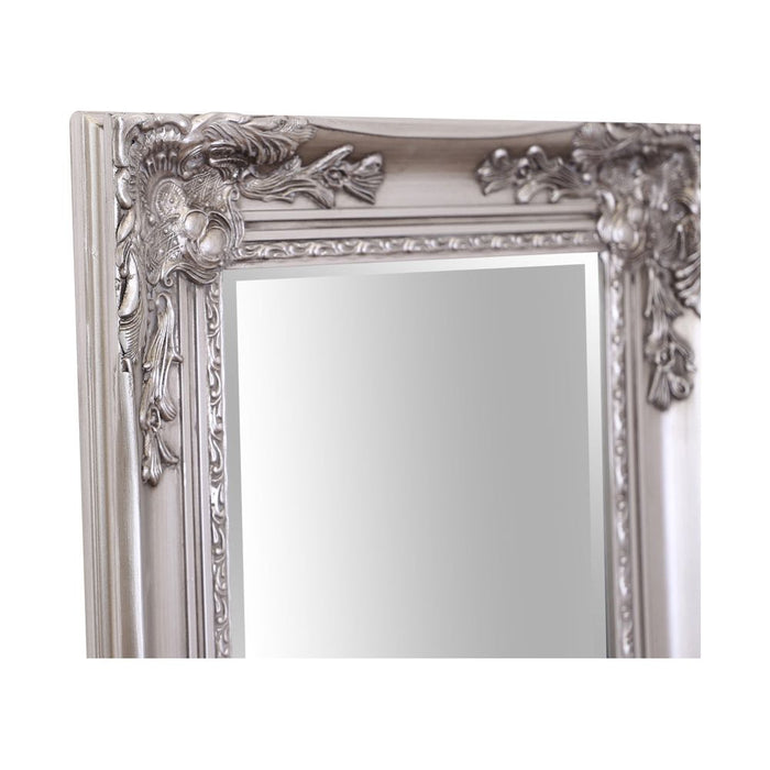 Haddon Slim Mirror Antique Silver