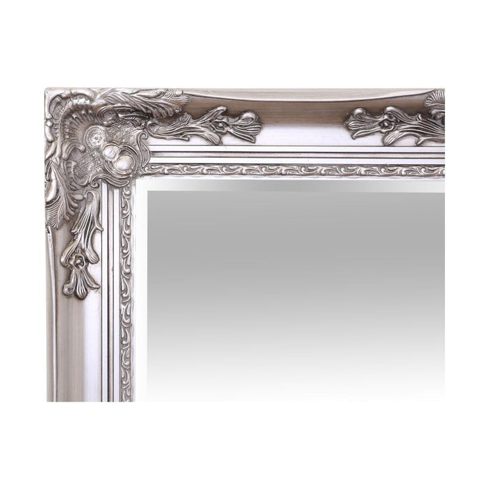 Haddon Slim Mirror Antique Silver