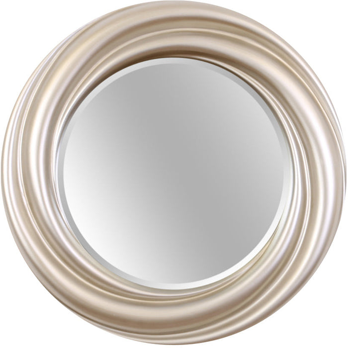 Adele Round Mirror Champagne