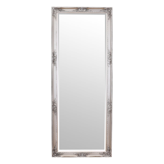 Verona Leaner Mirror Antique Silver