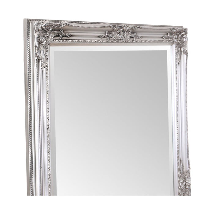 Verona Leaner Mirror Antique Silver