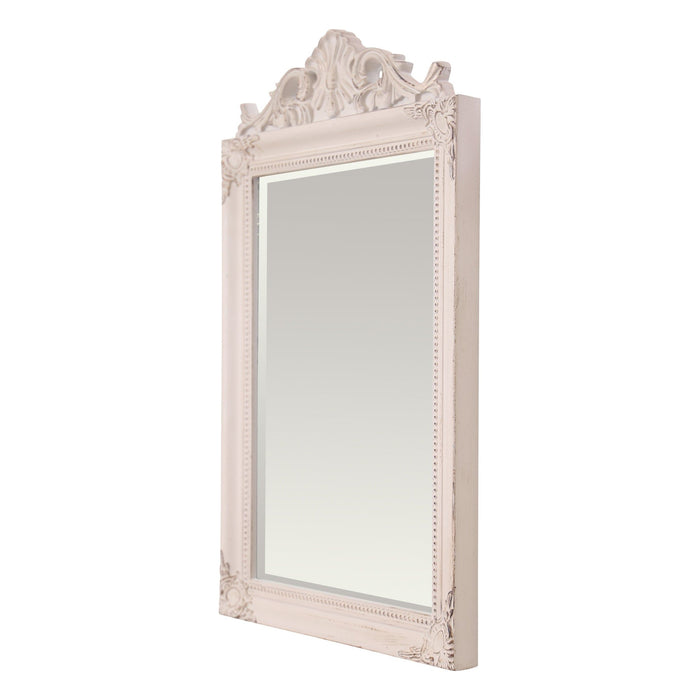 Chloe French Crest Wall Mirror Vintage Taupe