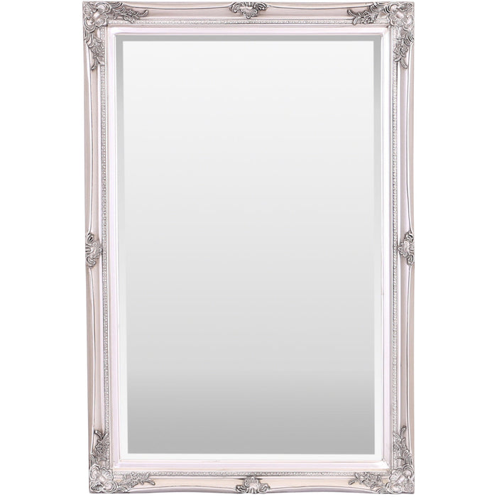 Rennes Wall Mirror 50x70cm Antique Silver