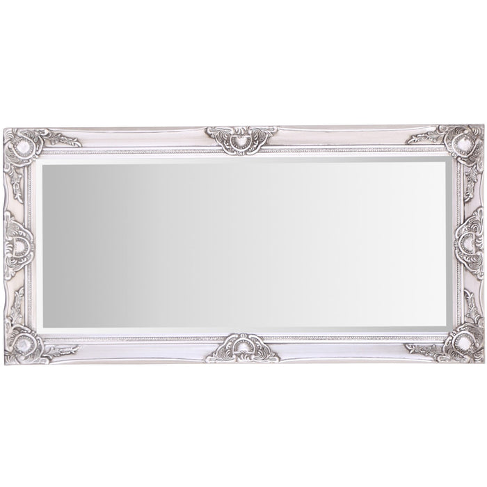 Haywood Wall Mirror 50x100cm Antique Silver