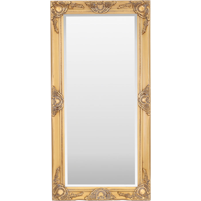 Haywood Wall Mirror 50x100cm Antique Gold