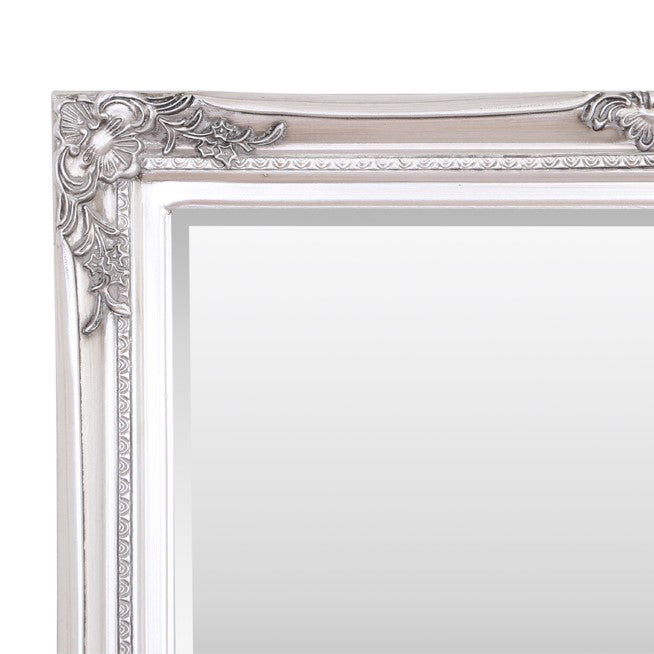 Rennes Wall Mirror 50x70cm Antique Silver