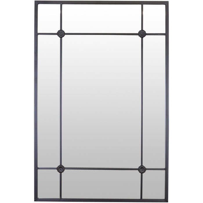 Chelsea Window Mirror 60x90cm Black
