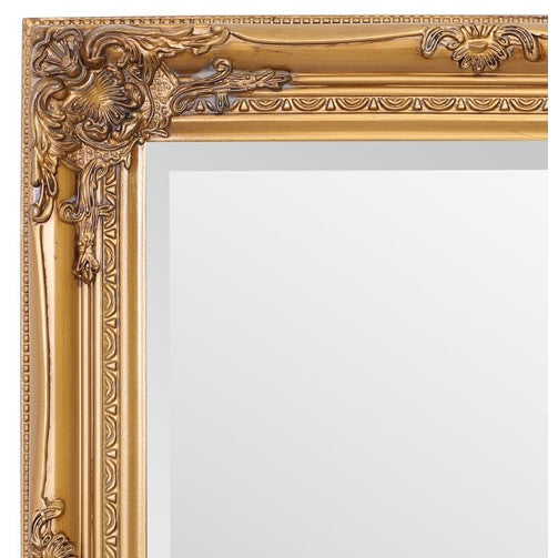 Rhone Wall Mirror 70x100cm Antique Gold