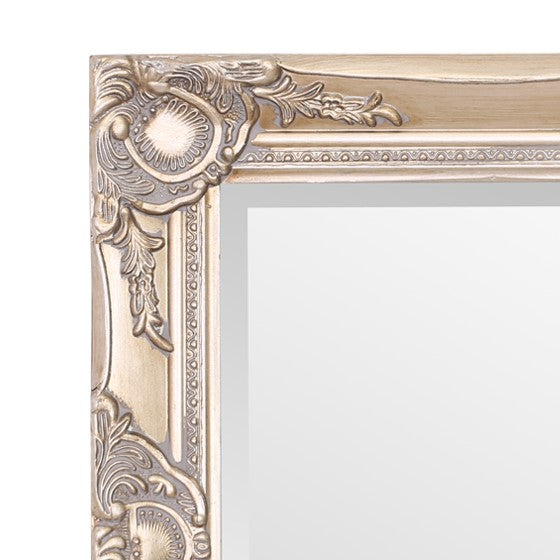 Haywood Wall Mirror 60x90cm Antique Champagne