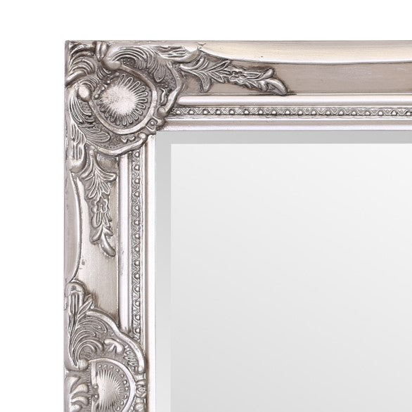 Haywood Wall Mirror 50x70cm Antique Silver