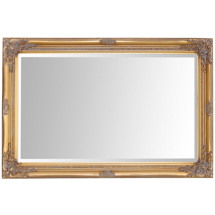 Rhone Wall Mirror 60x90cm Antique Gold