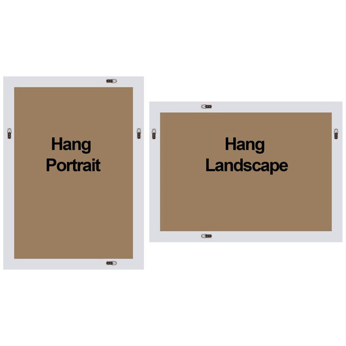 Chelsea Window Mirror 60x90cm Black