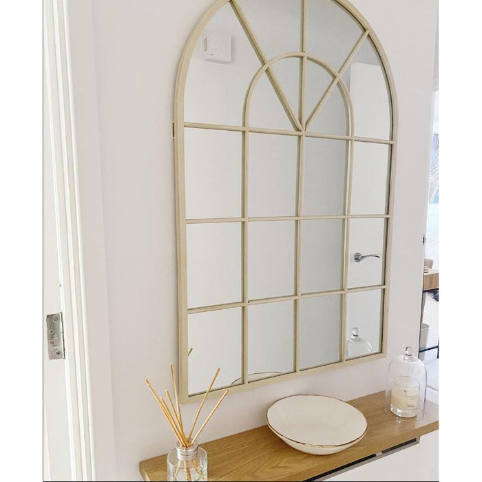 Stamford Window Mirror 60x90cm Vintage Cream