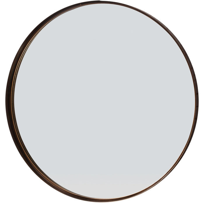Greystoke Round Mirror Bronze