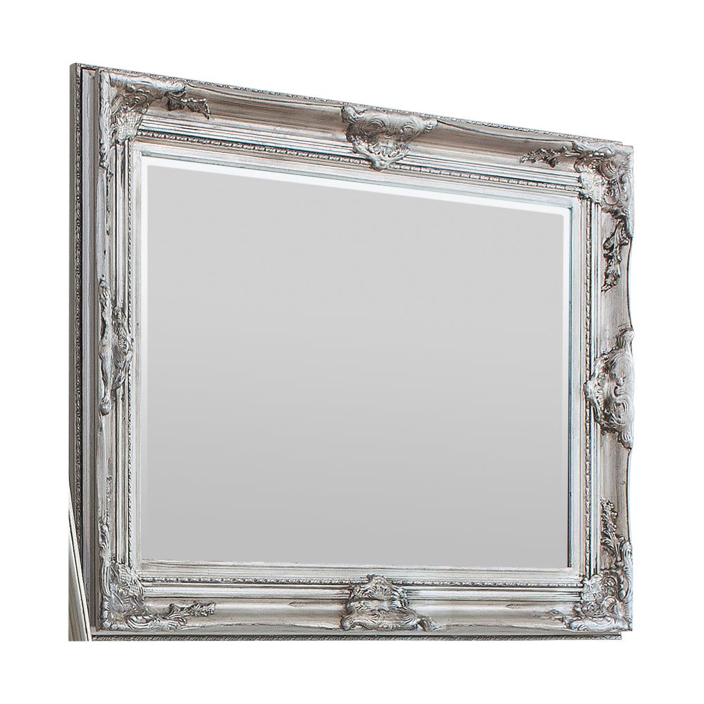 Buy Harrow Rectangle Mirror Antique Silver Select Mirrors
