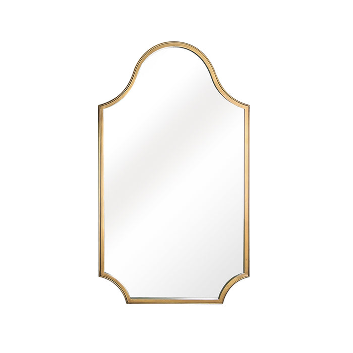 Erika Large Metal Wall Mirror Gold