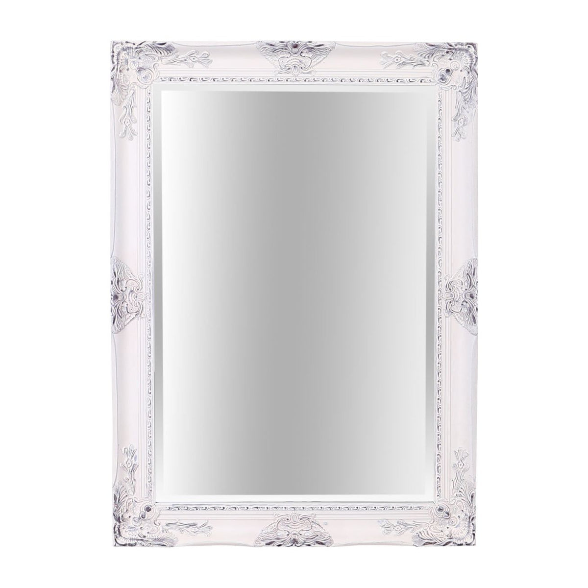Buy Haddon Rectangle Mirror Antique White Select Mirrors