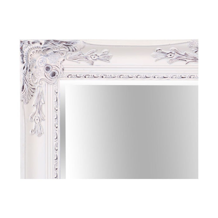 Haddon Rectangle Mirror 74x104cm Antique White
