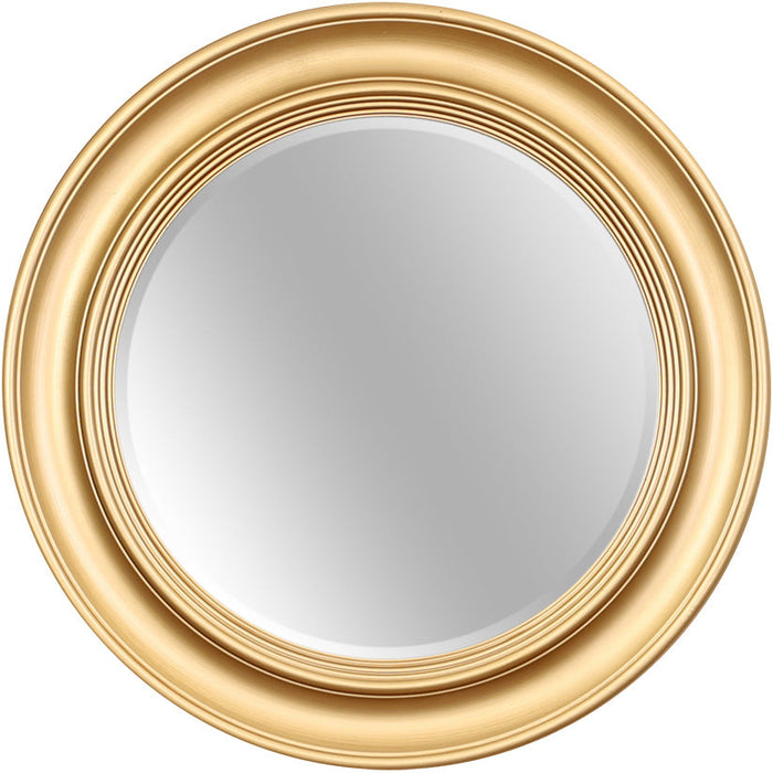 Noa Round Mirror Gold