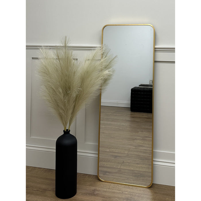 Oslo Slim Mirror 40x115cm Gold