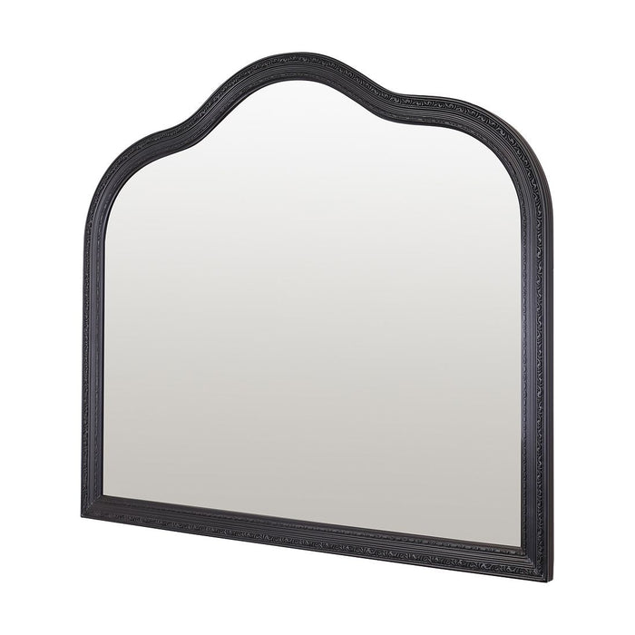Sofia Overmantle Mirror Black