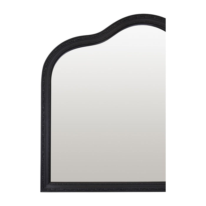 Sofia Overmantle Mirror Black