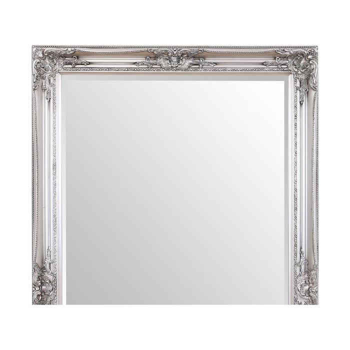 Verona Leaner Mirror Antique Silver