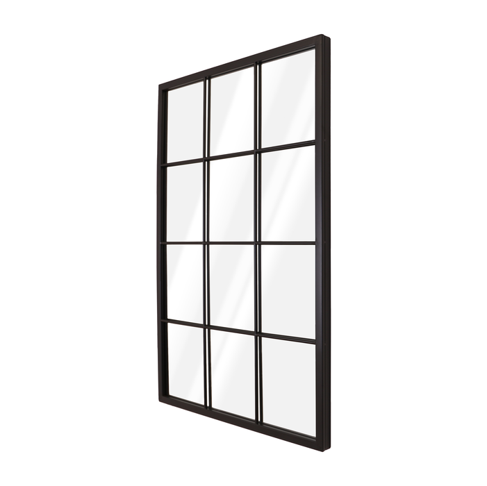 Camden Window Mirror 60x90cm Black