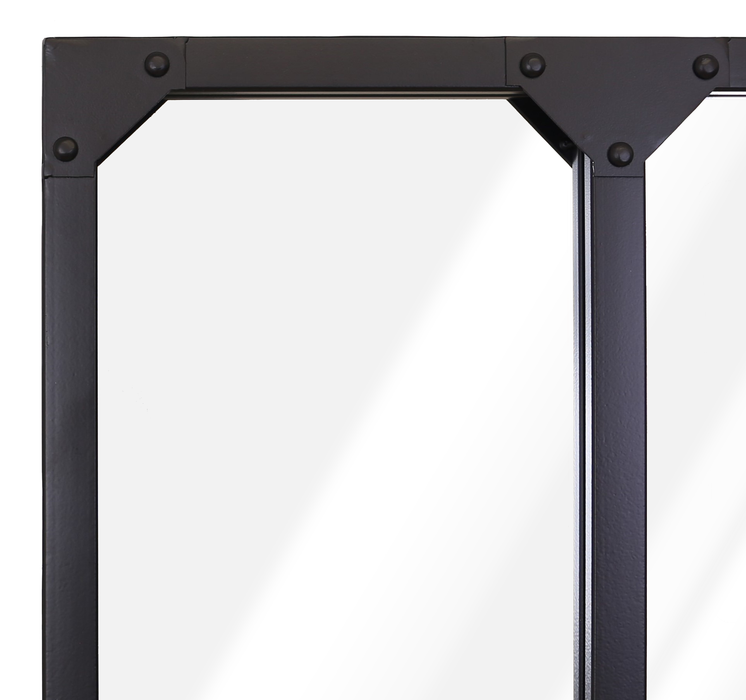 Rochester Wall Mirror 60x80cm Black