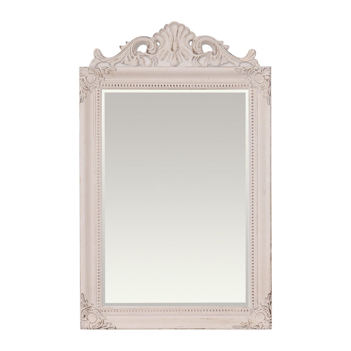 Chloe French Crest Wall Mirror Vintage Taupe