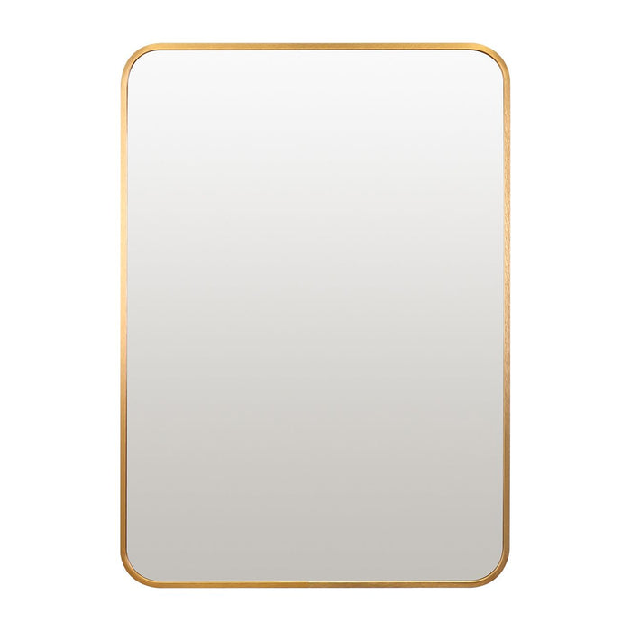 Oslo Rectangle Mirror 50x70cm Gold