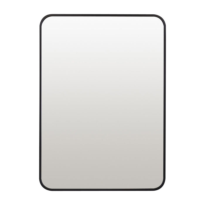 Oslo Rectangle Mirror 50x70cm Black