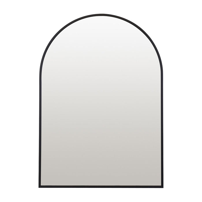 Oslo Arched Mirror 60x80cm Black