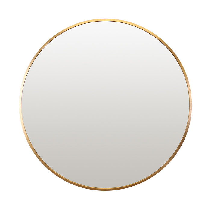 Oslo Round Mirror 50cm Gold