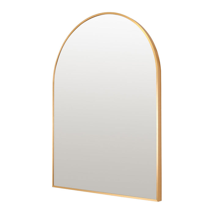 Oslo Arched Mirror 50x70cm Gold