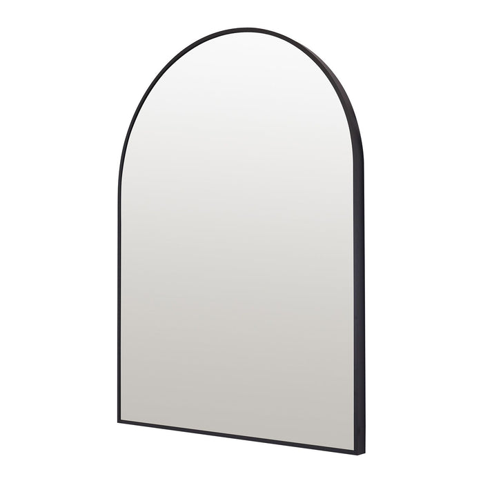 Oslo Arched Mirror 50x70cm Black