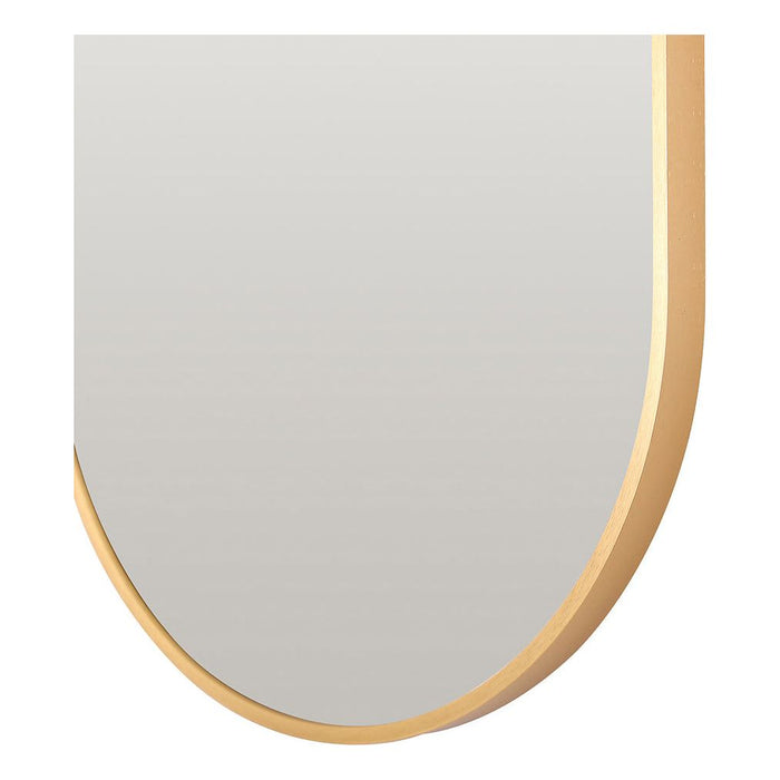 Oslo Pill Mirror 30x60cm Gold