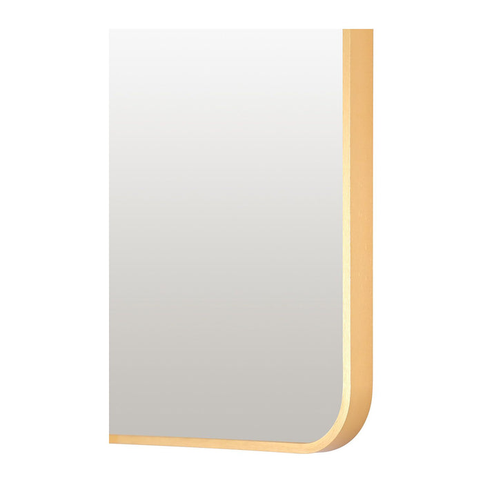 Oslo Slim Mirror 40x115cm Gold