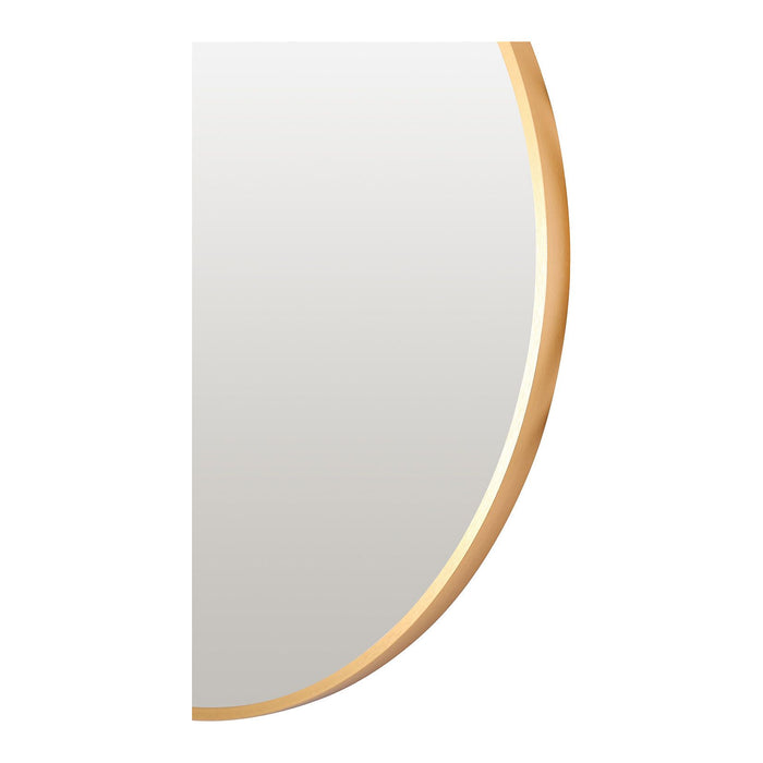 Oslo Round Mirror 50cm Gold