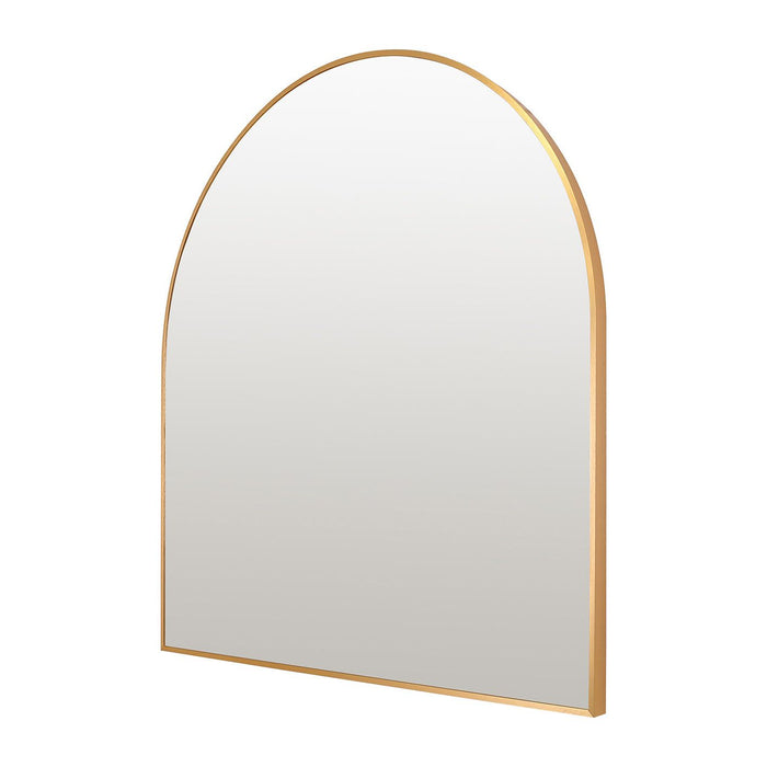 Liberty Arched Mirror 85x80cm Gold