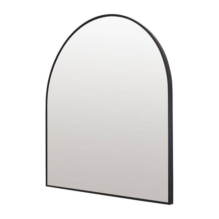 Liberty Arched Mirror 85x80cm Black