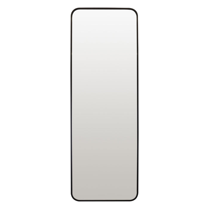 Oslo Slim Mirror 40x115cm Black