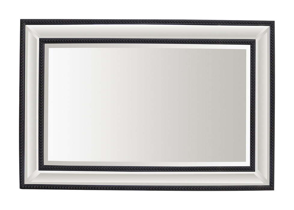 Stanton Wall Mirror 60x90cm Black