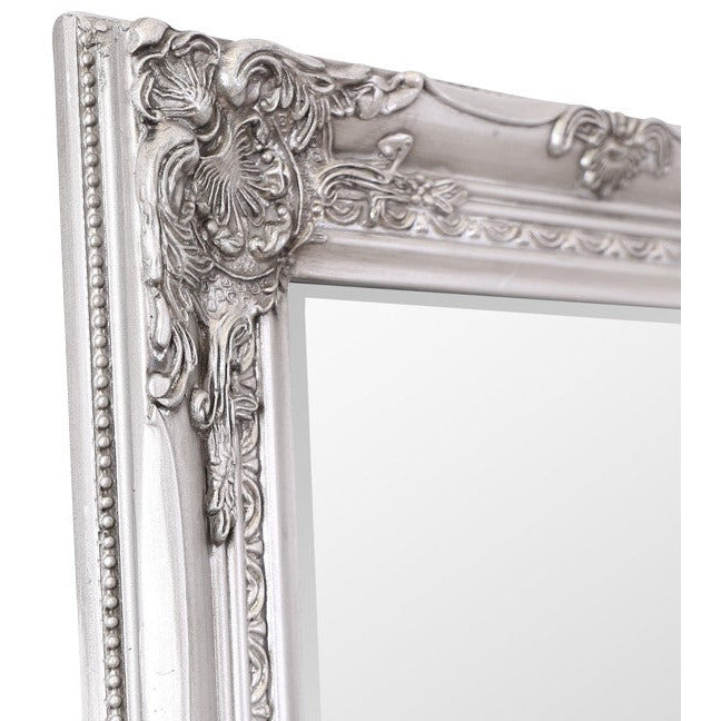 Rhone Wall Mirror 50x60cm Antique Silver