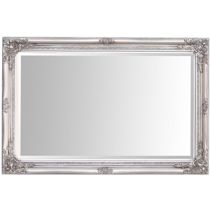 Rhone Wall Mirror 60x90cm Antique Silver